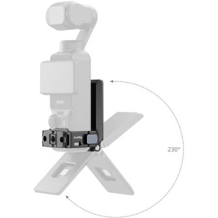 SmallRig 5581 - regulowany wspornik, magnetyczne mocowanie z interfejsem szybkozłączki do DJI Osmo Pocket 3